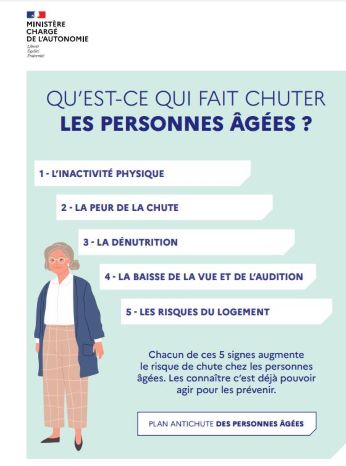 prévention des chutes personnes âgées