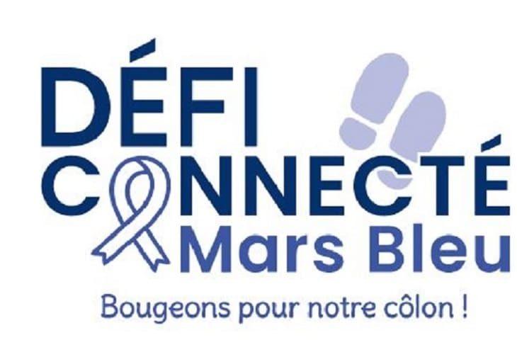 mars bleu défis connecté